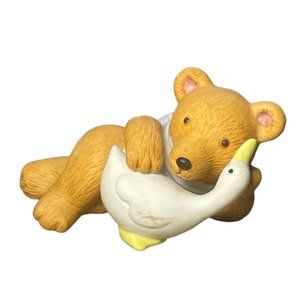 Omnibus bear and duck figure